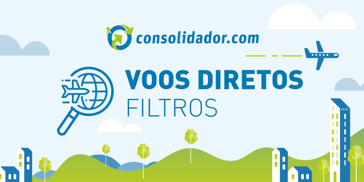 O filtro "Apenas voos diretos" pode optimizar a pesquisa? Sim! Saiba como